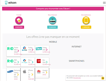 Tablet Screenshot of edcom.fr