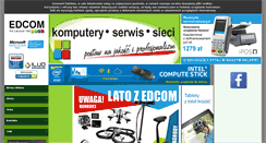 Desktop Screenshot of edcom.com.pl