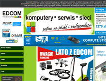 Tablet Screenshot of edcom.com.pl