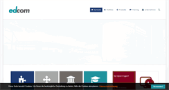Desktop Screenshot of edcom.de