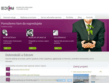 Tablet Screenshot of edcom.hr